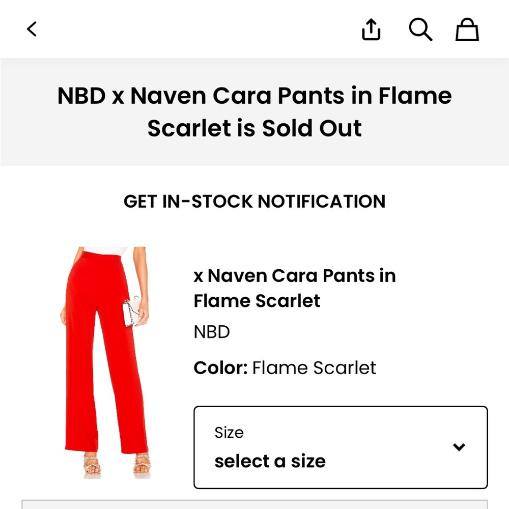 NBD Women's Flame Scarlet Pants